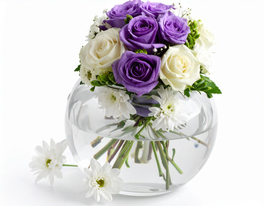 ROSES & CHRYSANTHEMUMS WEDDING ARRANGEMENT