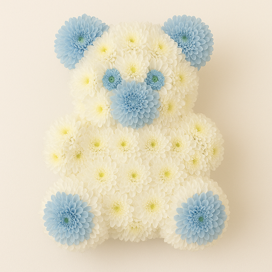 BLUE TEDDY BEAR TRIBUTE